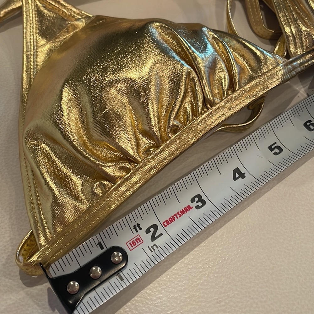 Gold Bikini Set - Picture 6 of 7
